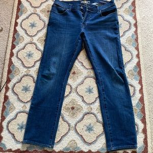 Mens Lucky Brand skinny jeans, 33x32
